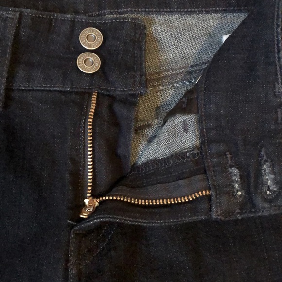 Levi’s Mid Rise Skinny Dark Blue Denim Size 6M - Picture 7 of 7